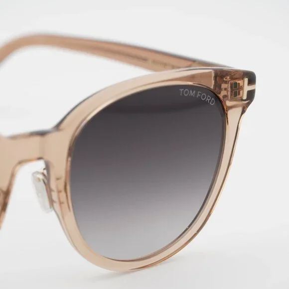 Tom Ford FT1133-K 45B Sunglasses Light Brown Square Frame  display picture 2